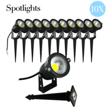 10X LED Spot Lights 12V Outdoor Garden Landscape Low Voltage Spot Lamp Cool/Warm picture