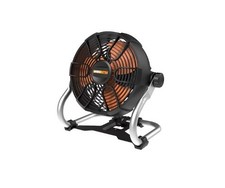 WORX 9-in High Velocity Indoor/Outdoor Personal Fan, Battery Powered, in Black picture