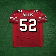Patrick Willis Reebok San Francisco 49ers NFL Authentic On-Field EQT Red Jersey picture