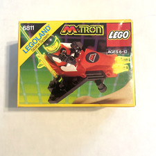 New Sealed Rare Vintage 1990 Lego Legoland Space System Pulsar Charger 6811 B picture