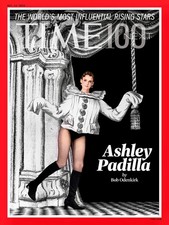 ASHLEY PADILLA BY BOB ODENKIRK - TIME MAGAZINE - TIME 100 NEXT - OCTOBER 2026 picture