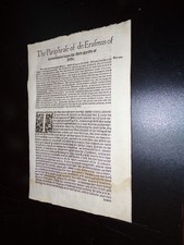 1548/49-The Paraphrases of Erasmus in English-The Third Epistle of John-1 Leaf picture
