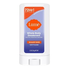 Lume Whole Body Women's Smooth Solid Deodorant Soft Powder Travel Size 0.5 oz picture