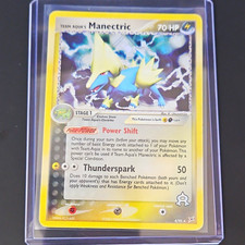Pokemon TCG Team Aqua's Manectric 4/95 Holo Rare 70 HP EN 2004 picture