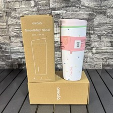 Owala Give Me the Tea Birthday Bash 20oz SmoothSip Slider Ceramic Stars Bottle picture