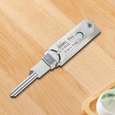 Key Decoder 2 In 1 Portable Lock Picking Set Hook And Pickup Tool Kit Ergonomic picture