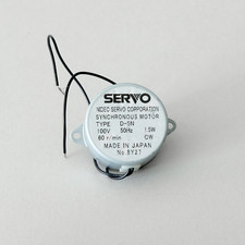 Japan / Nidec Servo D-5N Synchronous Motor 1.5W CW 60 rpm picture