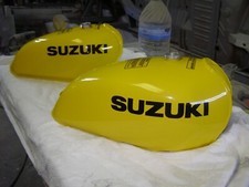 1975 1976 1977 Suzuki RM tank pre-mix & warning sticker decal set 125 250 370 picture