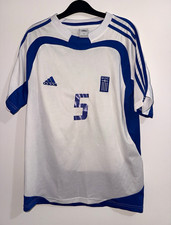 Vintage Greece Euro 2004 Home Shirt Adidas Dellas 5 Size M Football Jersey Vgc picture