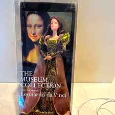 Barbie The Museum Collection Leonardo da Vinci Pink Label 12in Doll NIB picture