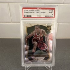Panini 2013-14 Select Giannis Antetokounmpo Bucks Rookie Card #178 picture