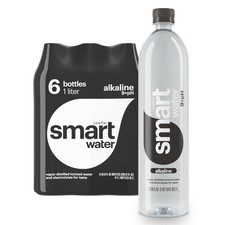 Smartwater alkaline with antioxidant 1L 6pk 67.6 Fl Oz (Pack of 6) picture