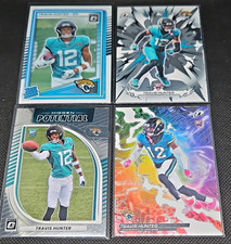 2025 Travis Hunter Jaguars 💥Rookie💥 4-Card Lot Topps/ Panini picture