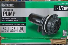 Everbilt HDLS15P Lawn Irrigation Pump Plastic 1.5HP Open Box picture