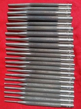 Mayhew Tools 22-Piece Mixed Punch Set SAE 1/8