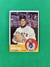 1963 Topps #440 Juan Marichal San Francisco Giants low-level VG-EX HOF B63#440A1 picture