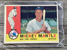 Topps 1958 Topps #350 Mickey Mantle New York Yankees Season's Highlights picture