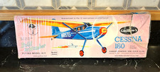 Guillow's Cessna 180 Wood Flying Model Airplane Kit Plane GUI-601 picture