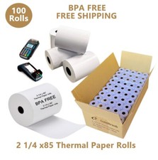 100 Rolls 2 1/4
