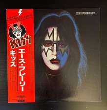 KISS Ace Frehley 1978 LP JAPAN OBI PROMO POSTER Paul Stanley GENE SIMMONS Rare picture