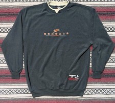 Vintage Cincinnati Bengals Thumbs Up Athletics Sweatshirt XL 90s NFL Embroidered picture