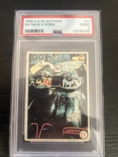 1966 A&BC Batman #11 Batman and Robin Scarce PSA 2 picture