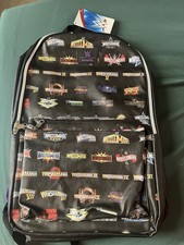 Loungefly WWE Wrestlemania Logo Backpack Gamestop Exclusive Tags/Sealed RARE picture
