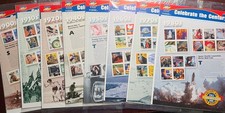 CELEBRATE THE CENTURY 1900-1920 / 1940-1980 - 8 Sheets US Stamps picture