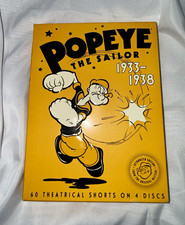 Warner Home Video Popeye the Sailor 1933-1938 Remastered Uncut 4-Disc DVD picture