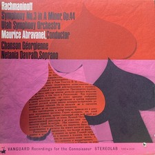Sergei Vasilyevich Rachmaninoff, Maurice de Abravanel, Utah Symphony Orchestra,  picture