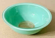 VTG Pyrex 325 Teal Turquoise Aqua 2.5L Glass Nesting Mixing Bowl 10