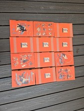 Vintage 1939/ 1942 Childcraft Books 12 Book Set Orange Child Craft Hardcover picture
