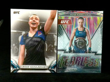 Thug Rose Namajunas 10 CARD COLLECTOR LOT 2017-2022 UFC Panini & Topps *Invest picture