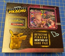 Pokemon Detective Pikachu Mewtwo-GX Case File - New & Sealed picture