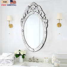 Oval Bathroom Mirror 42