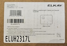ELKAY ELUH2317L LUSTERTONE SS 25.5