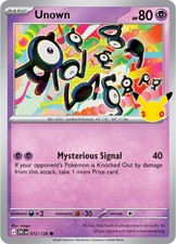 Unown Holo Common ME: 30th Celebration 072/128 NM picture