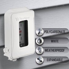 (10 Pack) TayMac ML450 White Expandable 1-Gang Weatherproof Electrical Cover picture