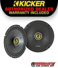 Kicker 46CSC674 CS-Series CSC67 6.75-Inch (165mm) Coaxial Speakers, 4-Ohm (Pair) picture