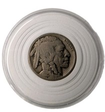1925-D 5 Cent Buffalo Nickel Coin picture