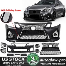 For 2006-2011 Lexus GS GS300 GS350 to 16+ GS F Style Front Bumper W/Fog Lights picture