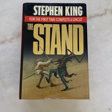The Stand Stephen King First Time Complete And Uncut Hardcover Dust Jacket picture
