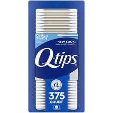 Q-tips Cotton Swabs For Hygiene and Beauty Care Made With 100% Cotton 375 Count picture