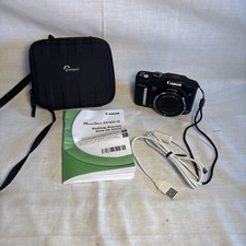 Canon Powershot SX160 IS 16.0-MEGAPIXEL Digital Camera Black With Case MINT picture
