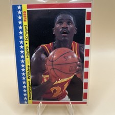 1987-88 Fleer - Stickers Dominique Wilkins #7 picture
