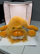 Vintage 1978/1981 Dakin Plush Garfield Blow Out Fluffy Fuzzy Long Hair Plush. picture
