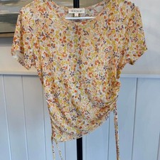 Floral Mesh Y2K Shirt picture
