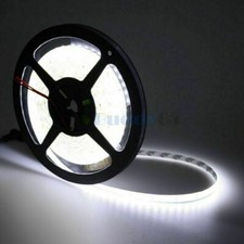 16.4FT Super Bright 2835 600 LED Strip Light Cool White 6000K Flexible DC12V 8mm picture