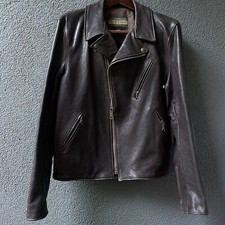 NOS SCHOTT Perfecto Brand P213 Leather Motorcycle jacket L, D-Pocket Lamb picture