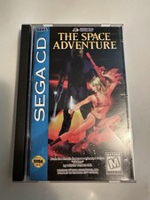 Space Adventure Cobra Legendary Bandit SEGA CD By Hudson Soft Complete RARE picture